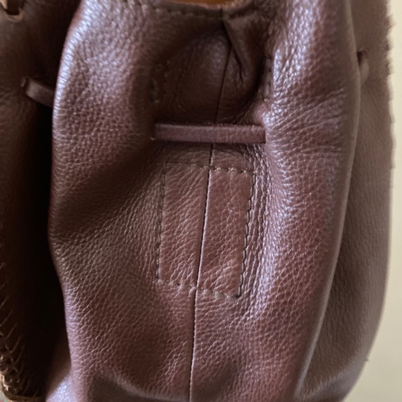 LUCKY BRAND LEATHER CROSSBODY FLORAL MOTIF BAG - Picture 3 of 10